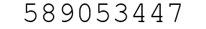 Number 589053447.
