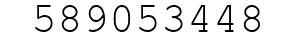 Number 589053448.