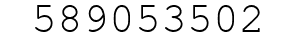 Number 589053502.