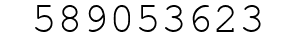 Number 589053623.