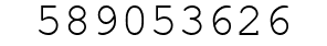 Number 589053626.