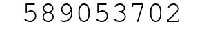 Number 589053702.