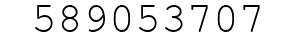 Number 589053707.
