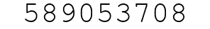 Number 589053708.