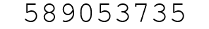 Number 589053735.