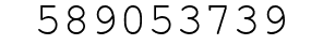 Number 589053739.