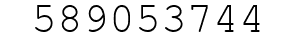 Number 589053744.