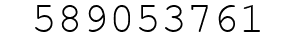Number 589053761.