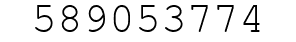 Number 589053774.