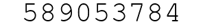 Number 589053784.