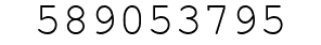 Number 589053795.