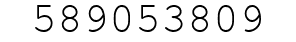 Number 589053809.
