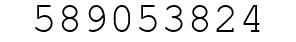 Number 589053824.