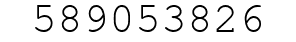 Number 589053826.