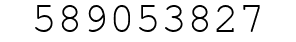 Number 589053827.