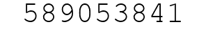 Number 589053841.