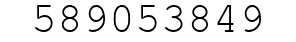 Number 589053849.