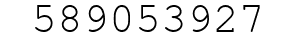 Number 589053927.