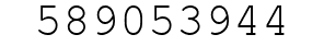 Number 589053944.
