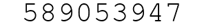 Number 589053947.