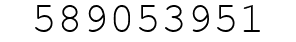 Number 589053951.