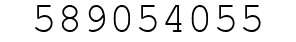 Number 589054055.