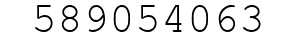 Number 589054063.
