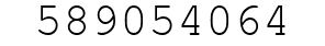 Number 589054064.