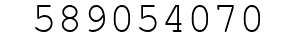 Number 589054070.