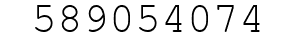 Number 589054074.