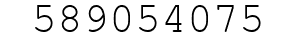 Number 589054075.