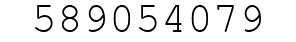 Number 589054079.
