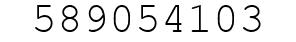 Number 589054103.