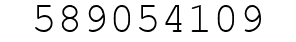 Number 589054109.
