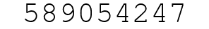 Number 589054247.