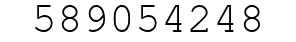 Number 589054248.