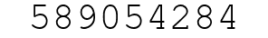 Number 589054284.