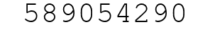 Number 589054290.