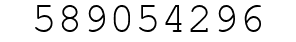 Number 589054296.