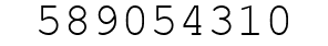 Number 589054310.