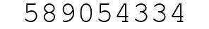 Number 589054334.