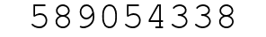 Number 589054338.