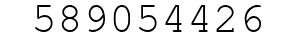 Number 589054426.