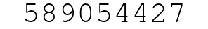 Number 589054427.
