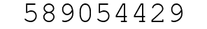 Number 589054429.