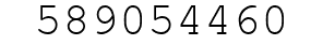 Number 589054460.