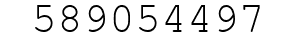 Number 589054497.