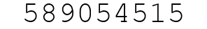 Number 589054515.