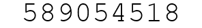 Number 589054518.