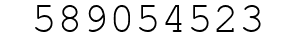 Number 589054523.